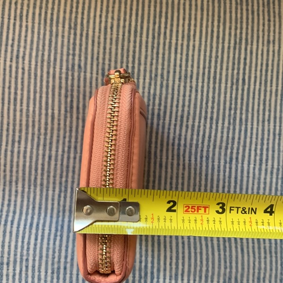 Tory Burch Peach Leather Wallet - Picture 6 of 6